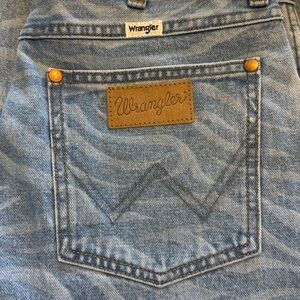 Wrangler High Rise Flare -Zebra